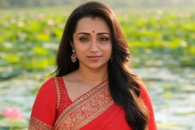 Trisha in Saree Photos – Latest HD Images & Stunning Looks