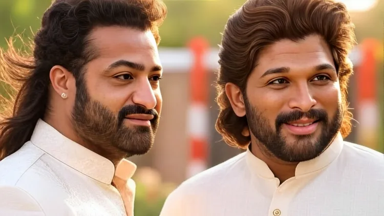 Jr NTR Replaces Allu Arjun in Trivikram’s Upcoming Mythological Movie ?